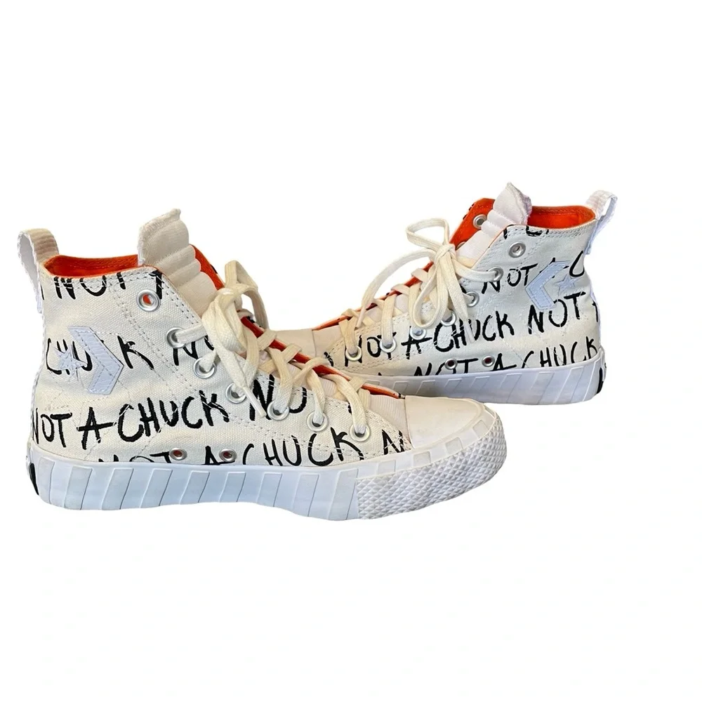 Converse Chuck 70 Hi UNT1TL3D White Not a Chuck Sneakers Size 5